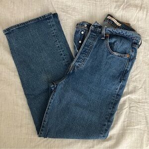 👖 Levi’s Ribcage Straight Ankle Jeans Size 27, 27x27 EUC 👖